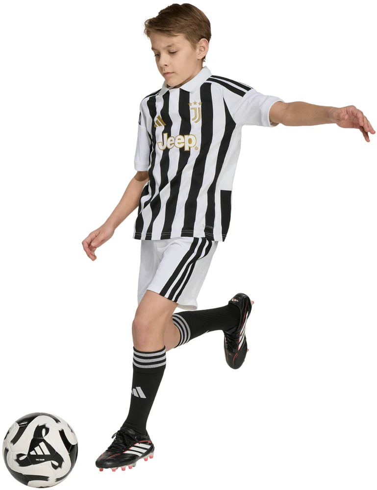 Marškinėliai vaikams adidas Juventus 26/27 balta ir-juoda KB8836 (128cm)