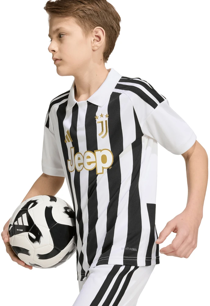 Marškinėliai vaikams adidas Juventus 26/27 balta ir-juoda KB8836 (128cm)