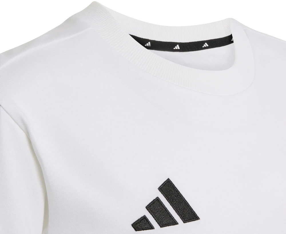 Marškinėliai vaikams adidas Juventus Turyn balta ir-juoda KF9868 (128cm)