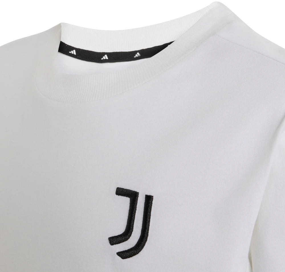 Marškinėliai vaikams adidas Juventus Turyn balta ir-juoda KF9868 (128cm)