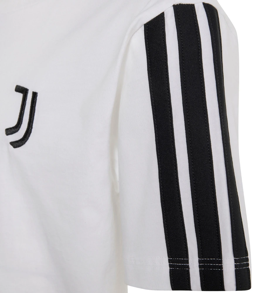 Marškinėliai vaikams adidas Juventus Turyn balta ir-juoda KF9868 (128cm)
