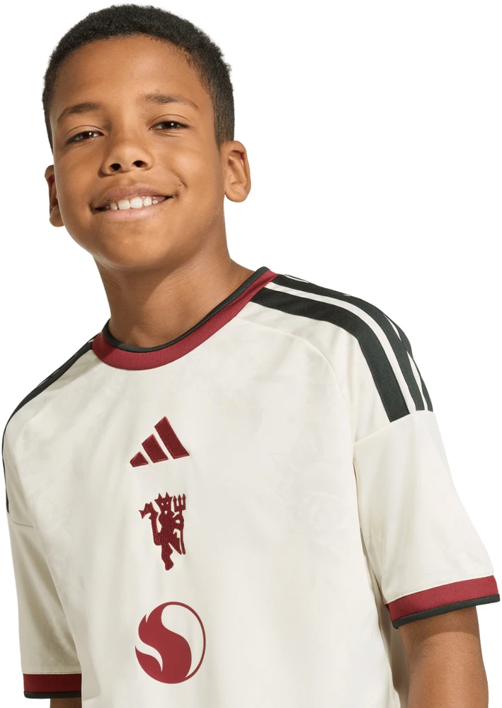 Marškinėliai vaikams adidas Manchester United 26/27 Third Jersey smėlio sp. KC4770 (140cm)