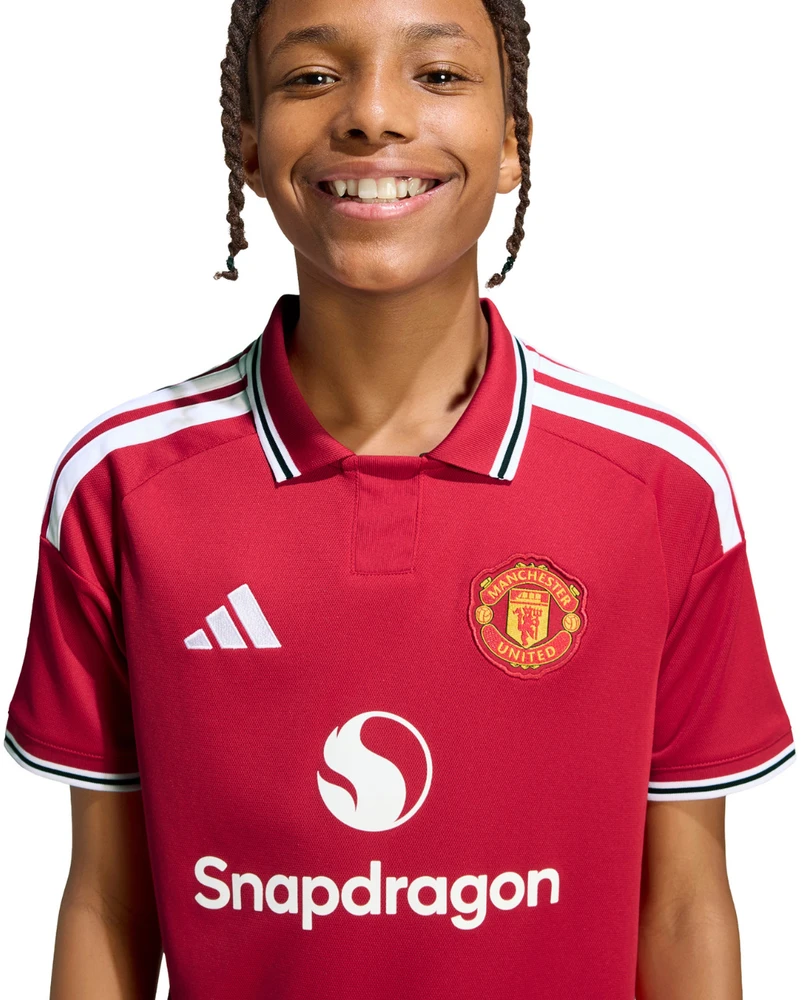 Marškinėliai vaikams adidas Manchester United 26/27 Home Jersey raudona KC4796 (140cm)