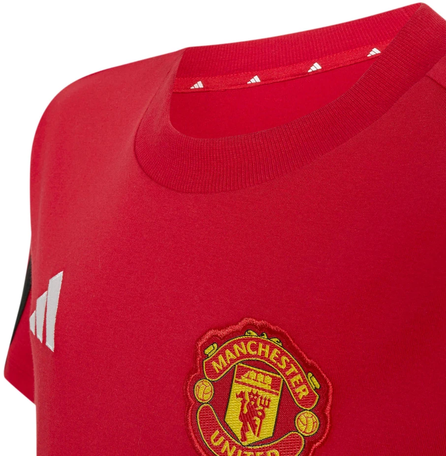 Marškinėliai vaikams adidas Manchester United raudona KH4787 (164cm)