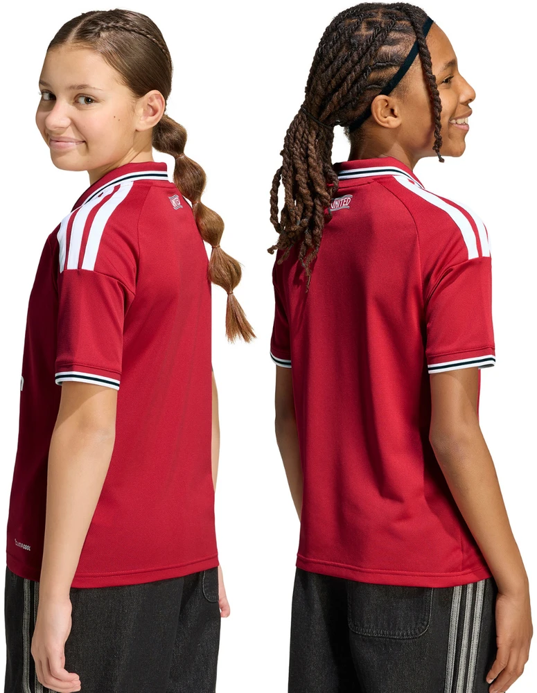 Marškinėliai vaikams adidas Manchester United 26/27 Home Jersey raudona KC4796 (140cm)