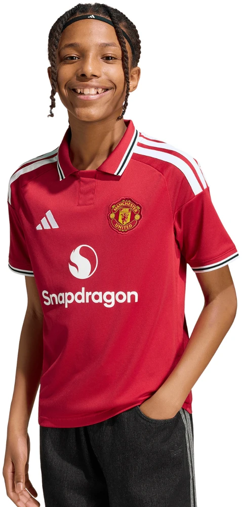 Marškinėliai vaikams adidas Manchester United 26/27 Home Jersey raudona KC4796 (140cm)