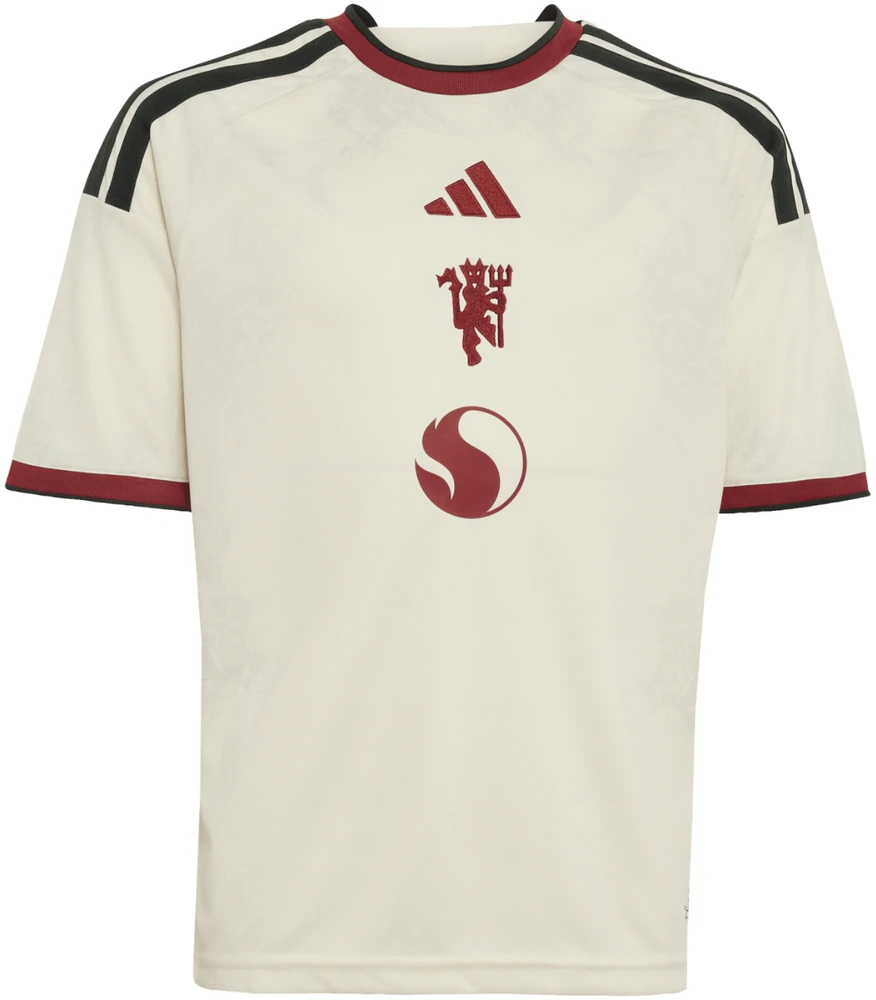 Marškinėliai vaikams adidas Manchester United 26/27 Third Jersey smėlio sp. KC4770 (140cm)