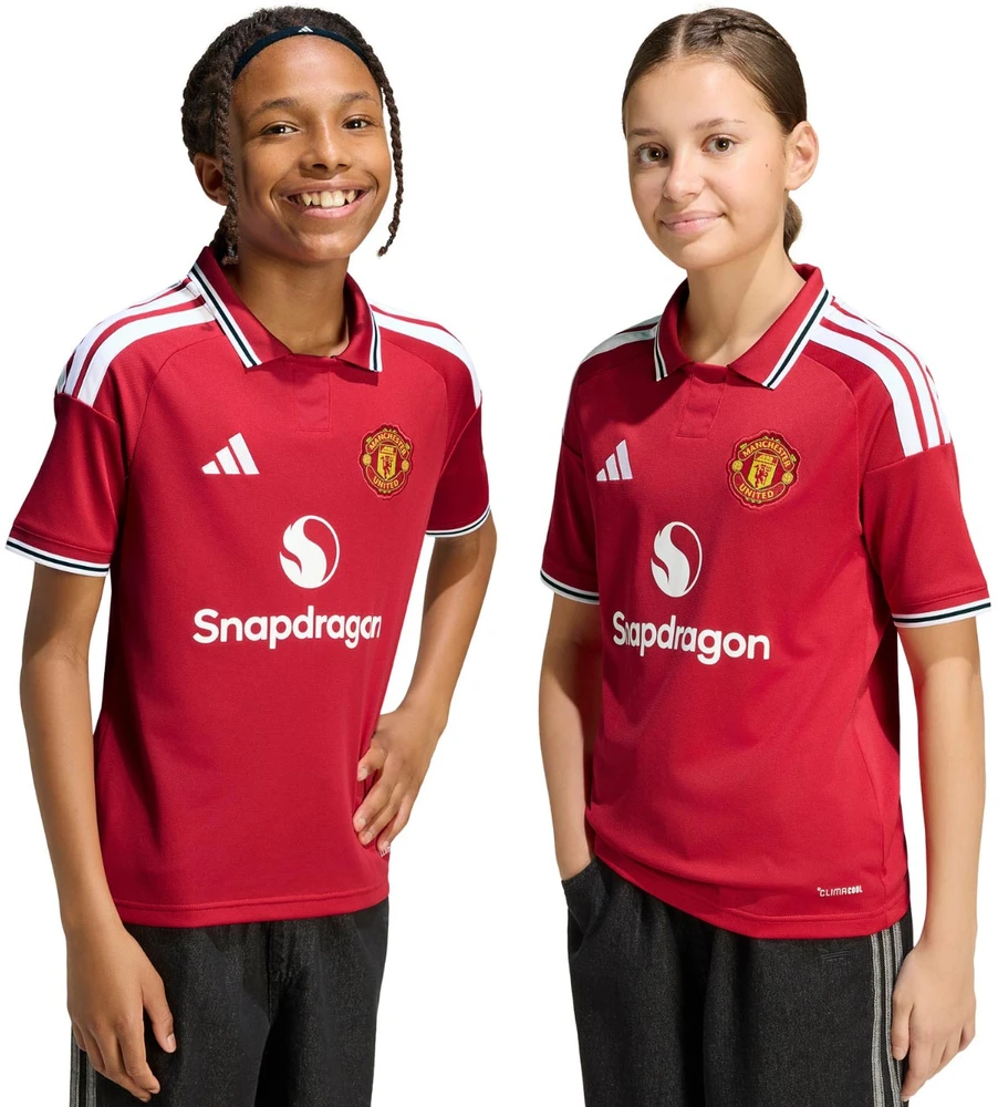 Marškinėliai vaikams adidas Manchester United 26/27 Home Jersey raudona KC4796 (140cm)