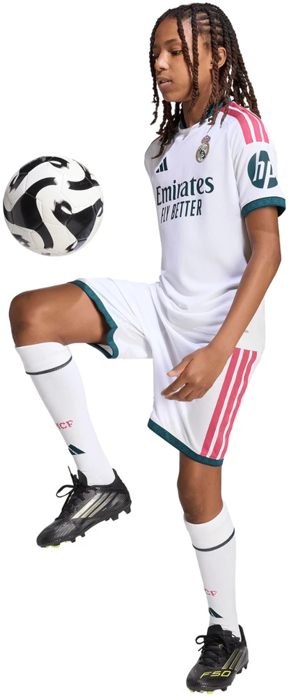 Marškinėliai vaikams adidas Real Madrid 26/27 Home Jersey balta KC3993 (164cm)