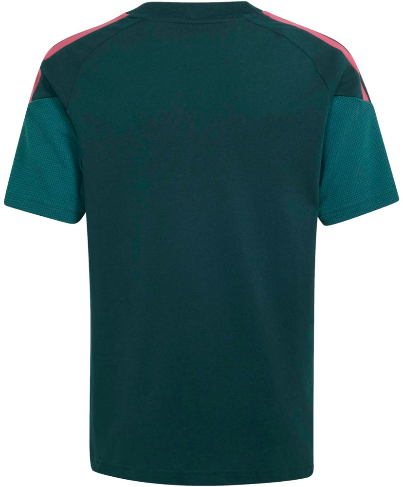 Marškinėliai vaikams adidas Real Madrid 26/27 Tiro 26 Sweat Tee ciemnozielona KZ2483 (164cm)
