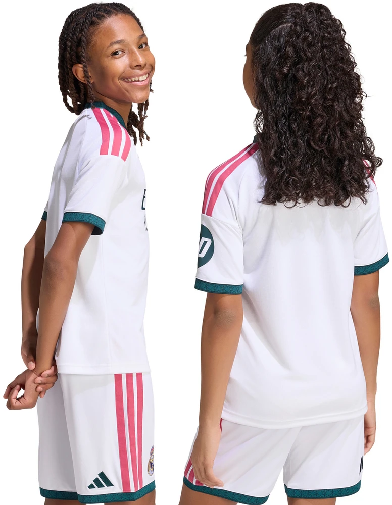 Marškinėliai vaikams adidas Real Madrid 26/27 Home Jersey balta KC3993 (164cm)