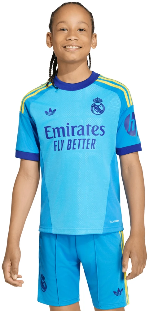 Marškinėliai vaikams adidas Real Madrid 26/27 Third Goalkeeper Jersey KC3982 (164cm)