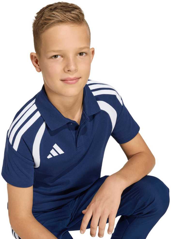 Marškinėliai vaikams adidas Tiro 26 League Polo tamsiai mėlyna KF3406 (128cm)
