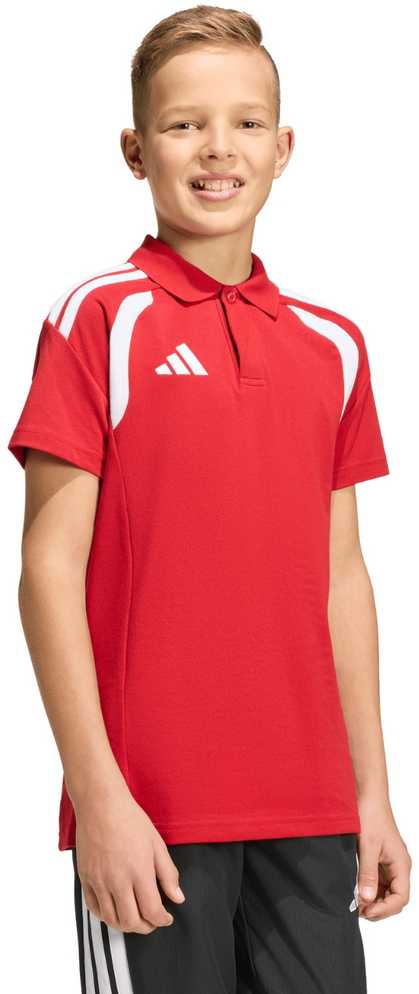 Marškinėliai vaikams adidas Tiro 26 League Polo raudona KF3408 (152cm)