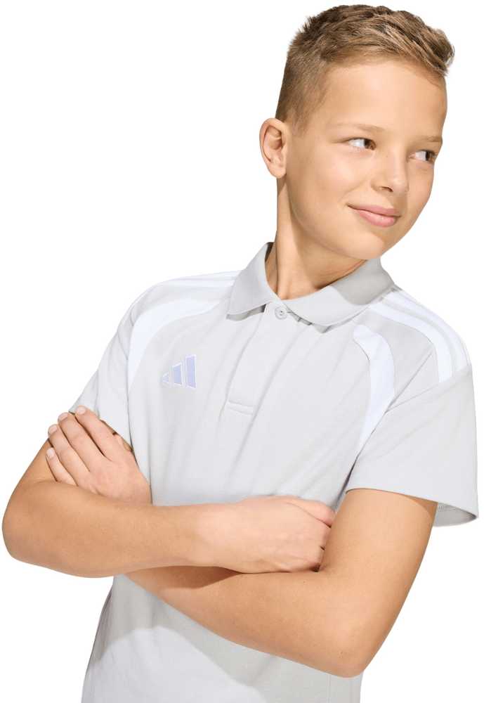 Marškinėliai vaikams adidas Tiro 26 League Polo pilka KF3405 164cm