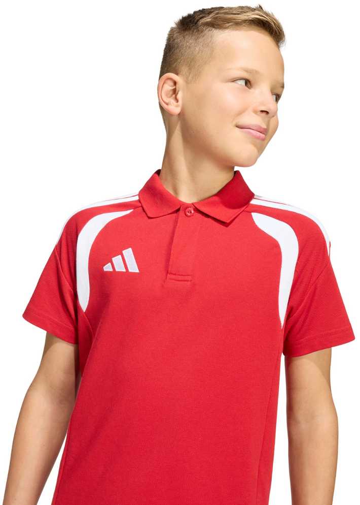 Marškinėliai vaikams adidas Tiro 26 League Polo raudona KF3408 (152cm)