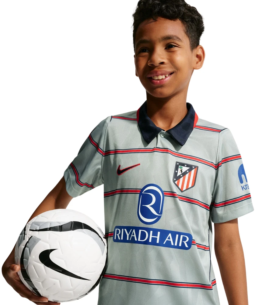 Marškinėliai vaikams Nike Atlético Madryt Stadium 2026/27 pilka II6684 087 (M)