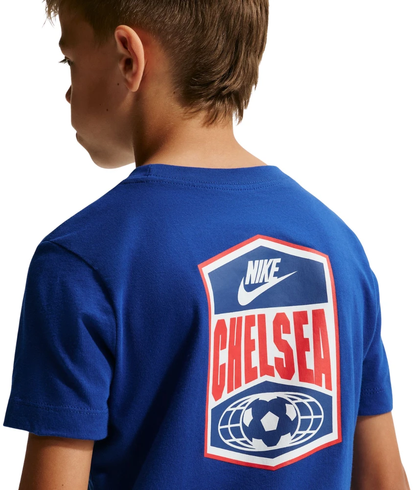 Marškinėliai vaikams Nike Chelsea FC Premier mėlyna IQ5003 495 (L)