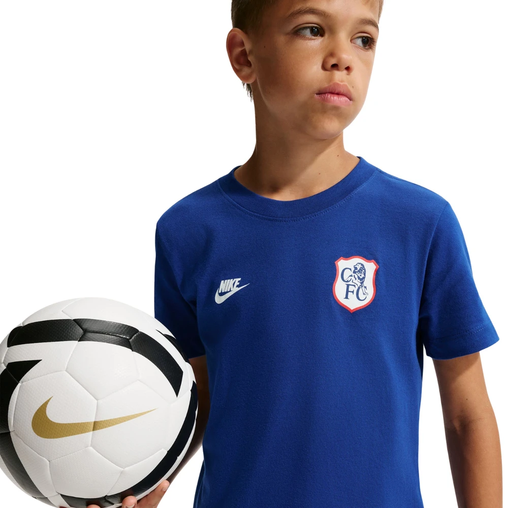 Marškinėliai vaikams Nike Chelsea FC Premier mėlyna IQ5003 495 (L)