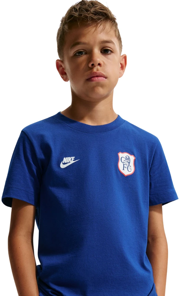 Marškinėliai vaikams Nike Chelsea FC Premier mėlyna IQ5003 495 (L)