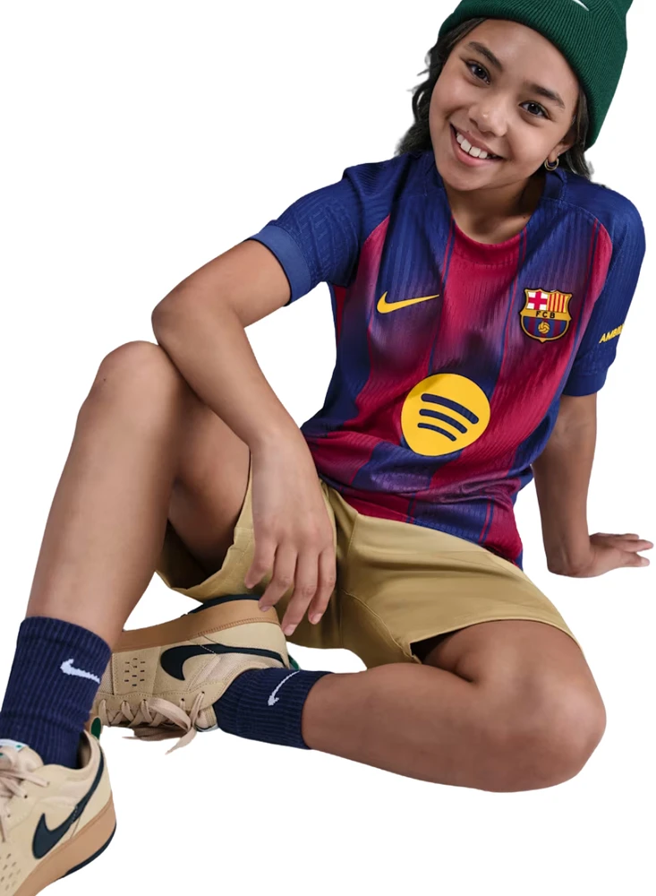 Marškinėliai vaikams Nike FC Barcelona 2025/26 Match Home granatowo-bordinė HJ5216 456 (XL)
