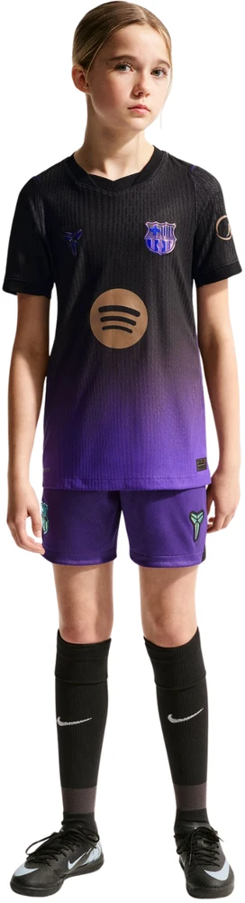 Marškinėliai vaikams Nike FC Barcelona 2026/27 Match Away juoda-violetinė II1852 505 (L)