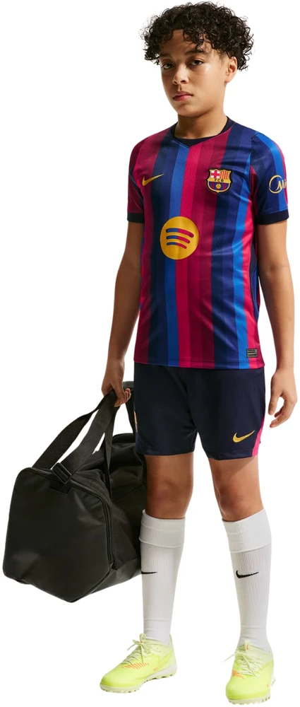 Marškinėliai vaikams Nike FC Barcelona 2026/27 Stadium Home bordowo-mėlyna II1624 683 (S)