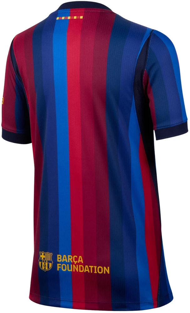 Marškinėliai vaikams Nike FC Barcelona 2026/27 Stadium Home bordowo-mėlyna II1624 683 (S)