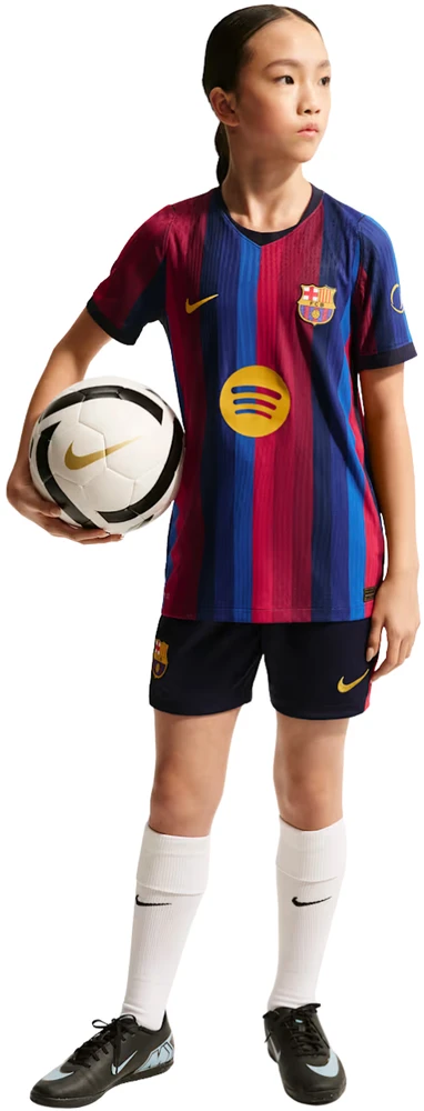 Marškinėliai vaikams Nike FC Barcelona 2026/27 Match Home mėlyna-bordinė II1836 683 (S)