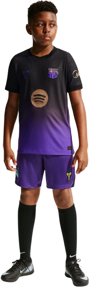 Marškinėliai vaikams Nike FC Barcelona 2026/27 Match Away juoda-violetinė II1852 505 (L)