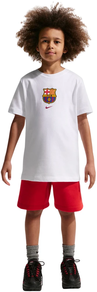 Marškinėliai vaikams Nike FC Barcelona balta IM1708 100 (L)