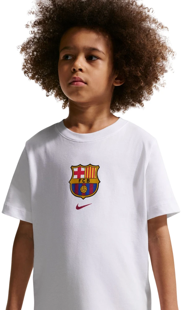 Marškinėliai vaikams Nike FC Barcelona balta IM1708 100 (L)