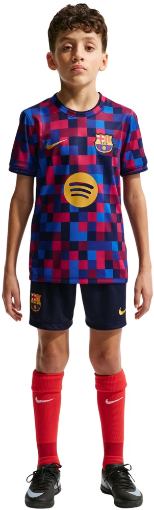 Marškinėliai vaikams Nike FC Barcelona bordowo-mėlyna II1752 621 (XL)