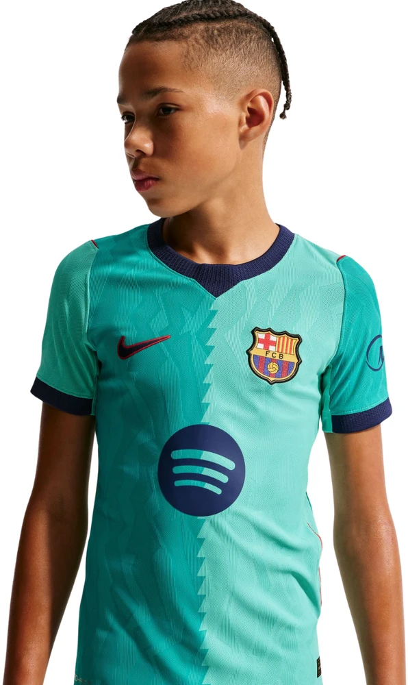 Marškinėliai vaikams Nike FC Barcelona Match 2026/27 žalia II6648 301 (XL)