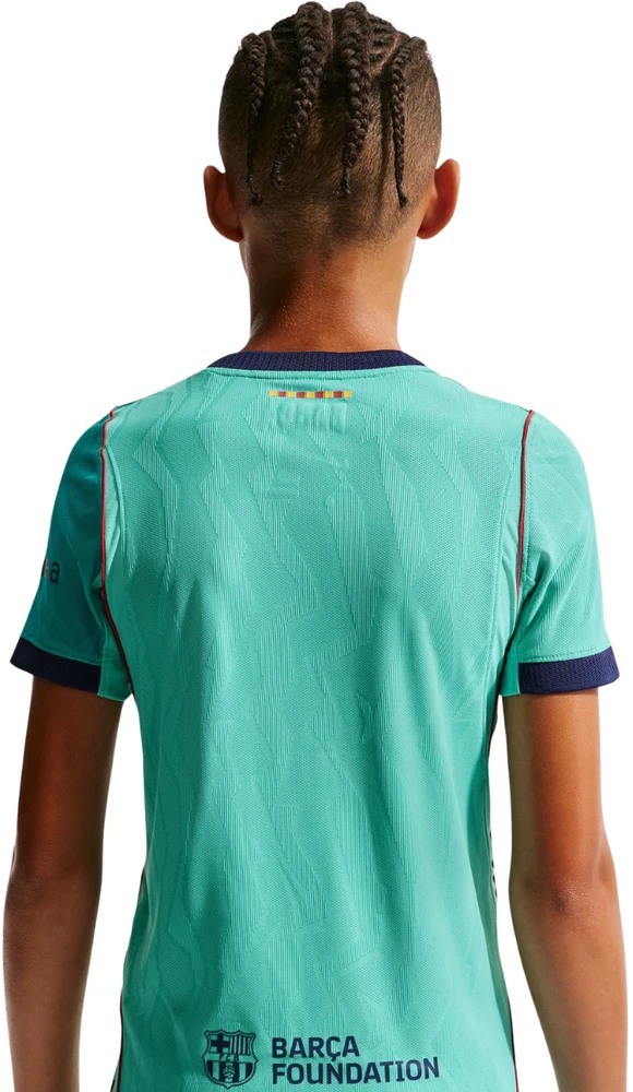 Marškinėliai vaikams Nike FC Barcelona Match 2026/27 žalia II6648 301 (XL)