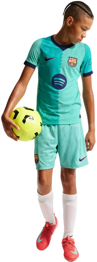 Marškinėliai vaikams Nike FC Barcelona Match 2026/27 žalia II6648 301 (XL)