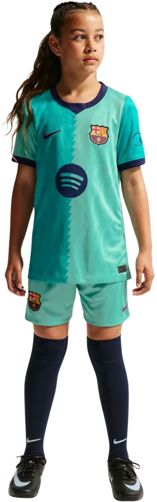 Marškinėliai vaikams Nike FC Barcelona Stadium 2026/27 žalia II6686 301 (L)