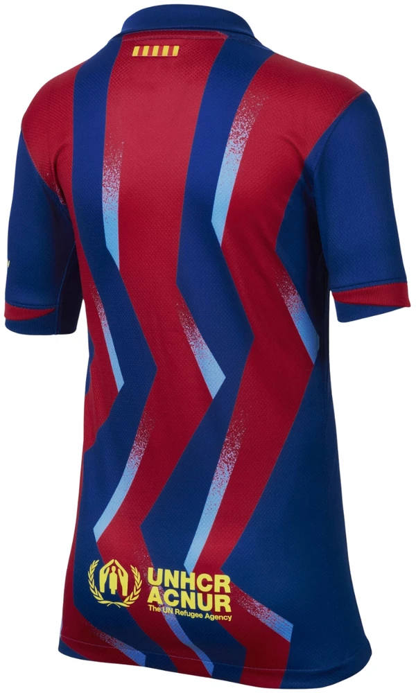 Marškinėliai vaikams Nike FC Barcelona Stadium 25/26 spalva tamsiai mėlyna-raudona FZ1307 432 (XS)