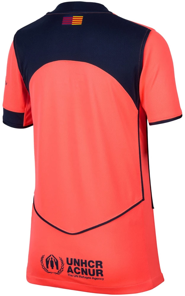 Marškinėliai vaikams Nike FC Barcelona Stadium 2025/26 oranžinė HM4122 855 (XS)