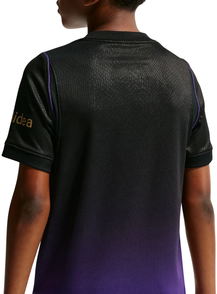 Marškinėliai vaikams Nike FC Barcelona Stadium Away 2026/27 violetinė-juoda II1674 505 (M)