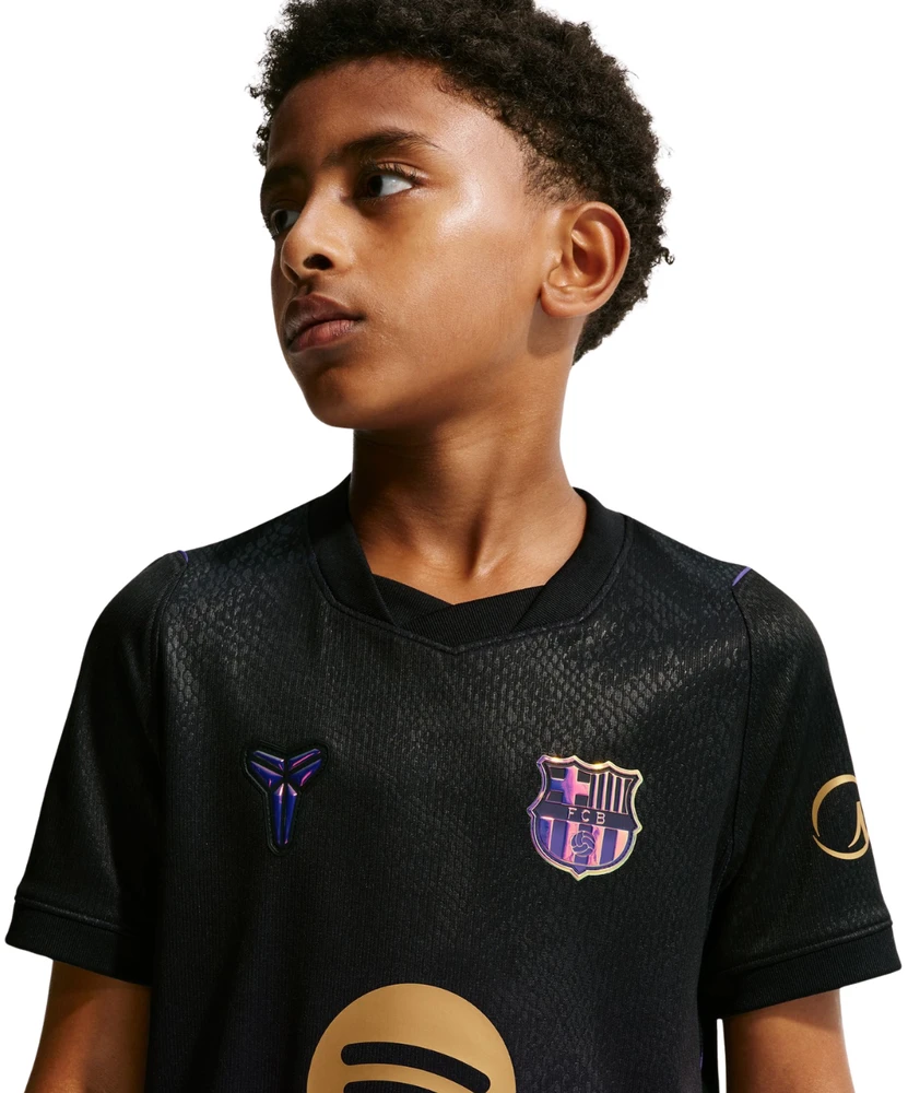 Marškinėliai vaikams Nike FC Barcelona Stadium Away 2026/27 violetinė-juoda II1674 505 (M)