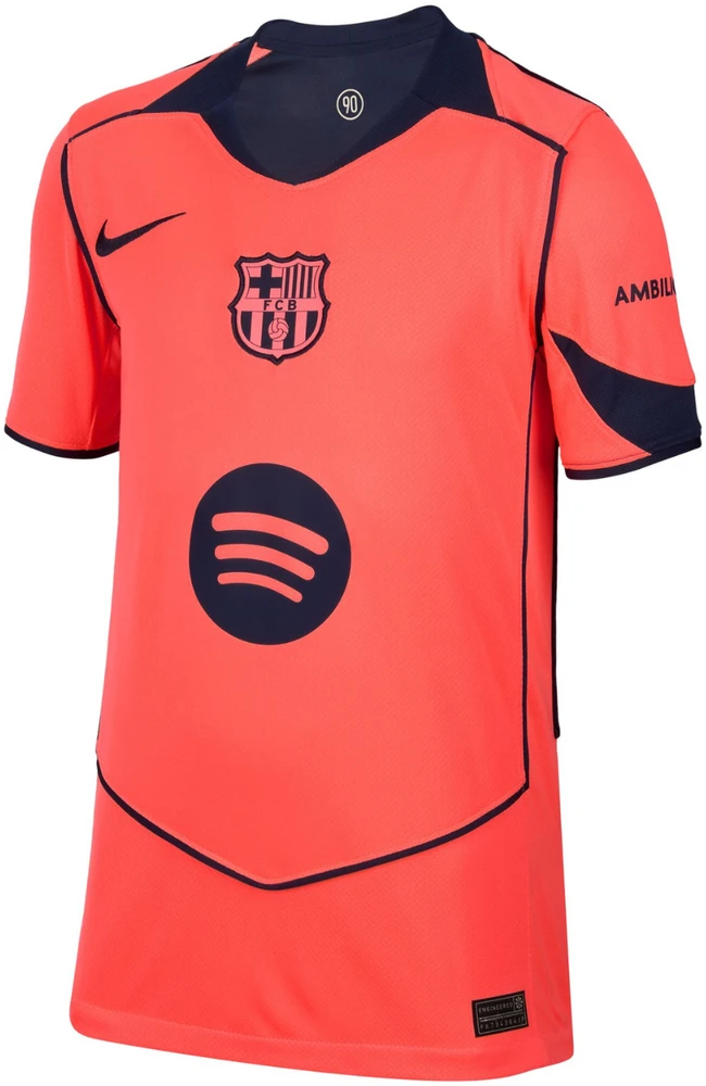 Marškinėliai vaikams Nike FC Barcelona Stadium 2025/26 oranžinė HM4122 855 (XS)