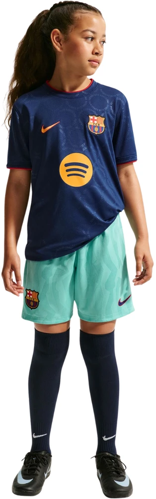 Marškinėliai vaikams Nike FC Barcelona Third tamsiai mėlyna II6713 498 (XS)