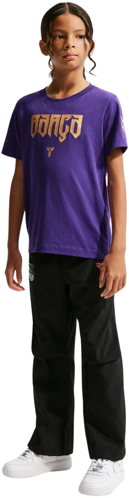 Marškinėliai vaikams Nike FC Barcelona violetinė IQ5007 504 (S)