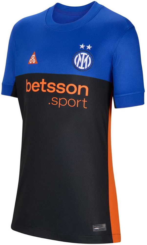 Marškinėliai vaikams Nike Inter Mediolan 2026 Stadium SE juoda-mėlyna IB3536 413 (XL)