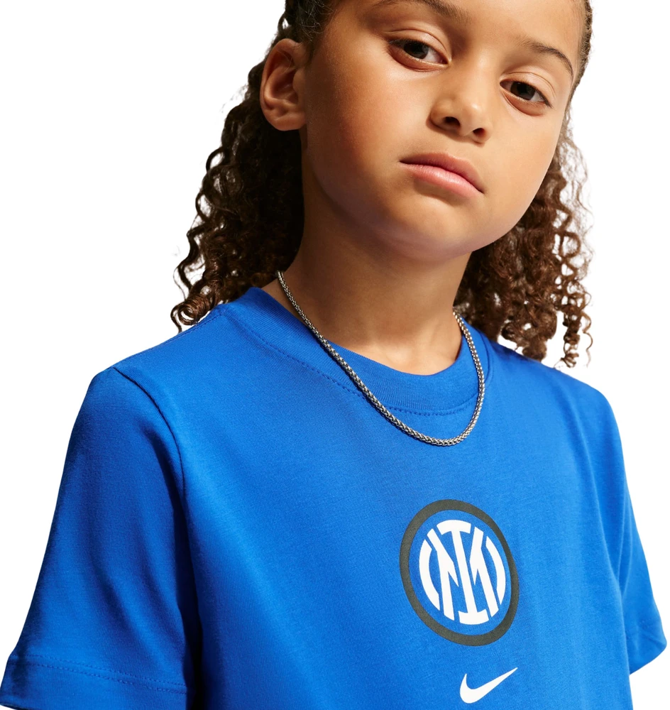 Marškinėliai vaikams Nike Inter Mediolan mėlyna IM1710 438 (XS)