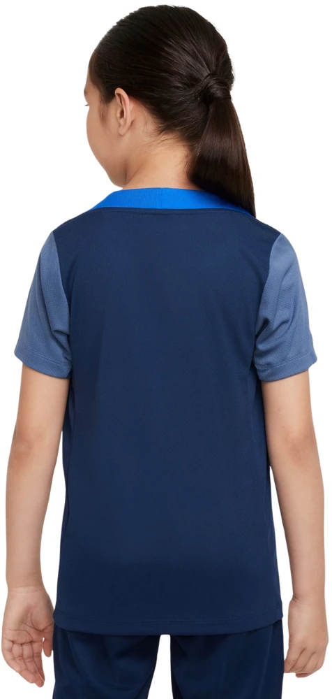 Marškinėliai vaikams Nike Paris Saint Germain Strike tamsiai mėlyna HJ7836 411 (XL)