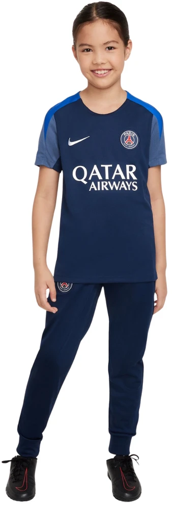 Marškinėliai vaikams Nike Paris Saint Germain Strike tamsiai mėlyna HJ7836 411 (XL)