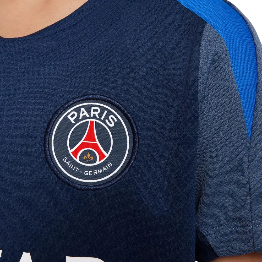 Marškinėliai vaikams Nike Paris Saint Germain Strike tamsiai mėlyna HJ7836 411 (XL)