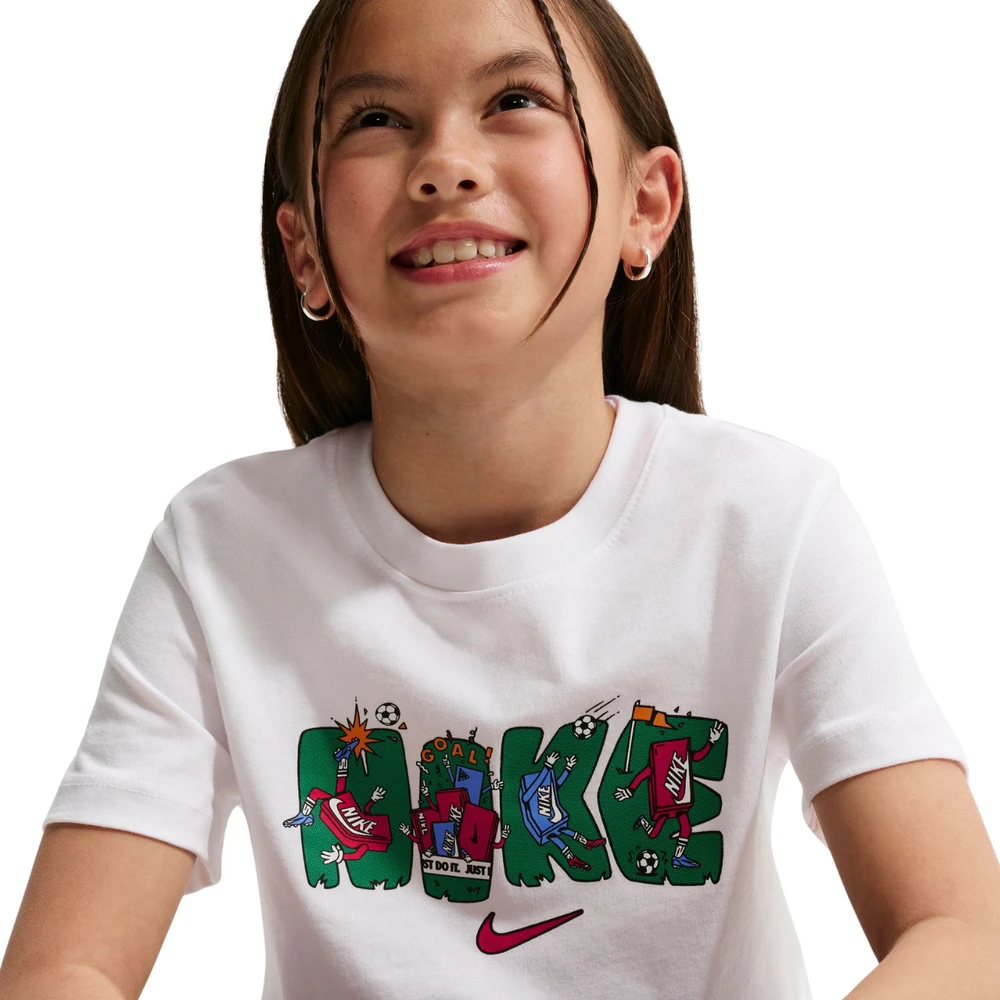 Marškinėliai vaikams Nike Sportswear balta IM9534 100 (XL)